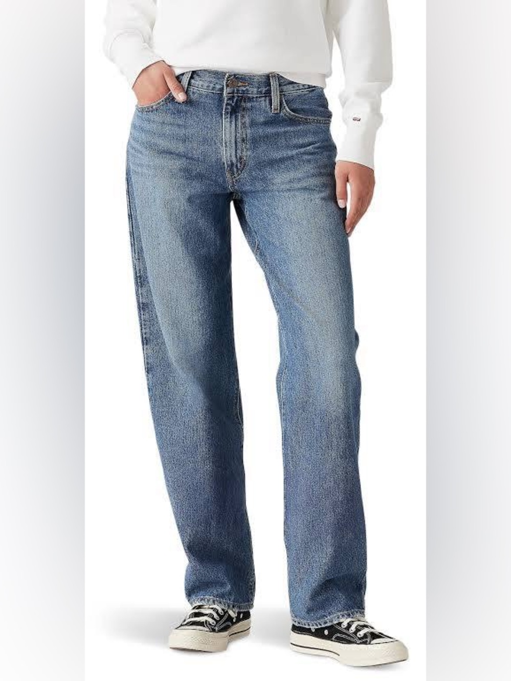 Levi's '94 Baggy Wide Leg Jeans Mid-Wash Blue - Size 30